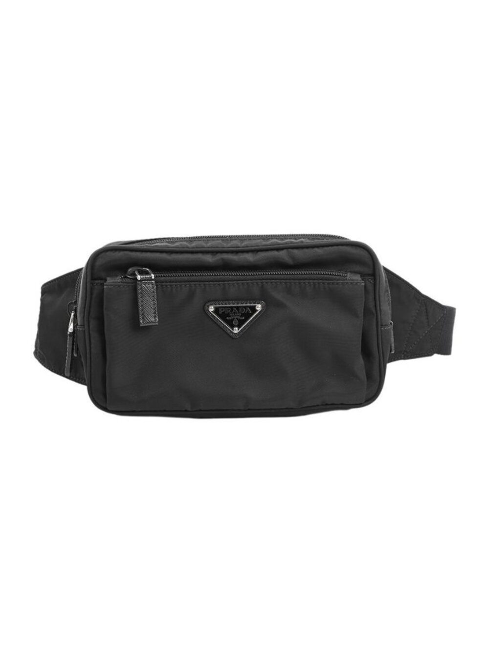Prada Belt Bag Re Nylonx Saffiano Leather